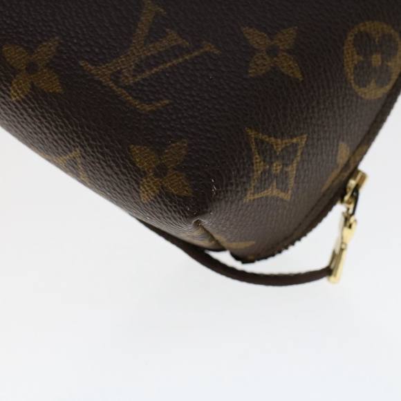 LOUIS VUITTON Monogram Trousse Demi Ronde Cosmetic Pouch M47520 LV Auth 49355 - Picture 15 of 16